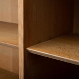 Danish Design Oak Bookcase by Hundevad, 1960s