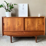 Enfilade vintage danoise en teck, années 60