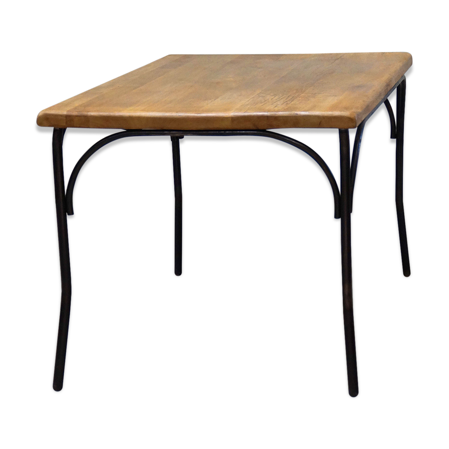 Table curved steel