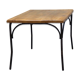 Table curved steel