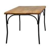 Table curved steel