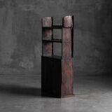 Antique Art Populaire Cabinet, France, 19th Century