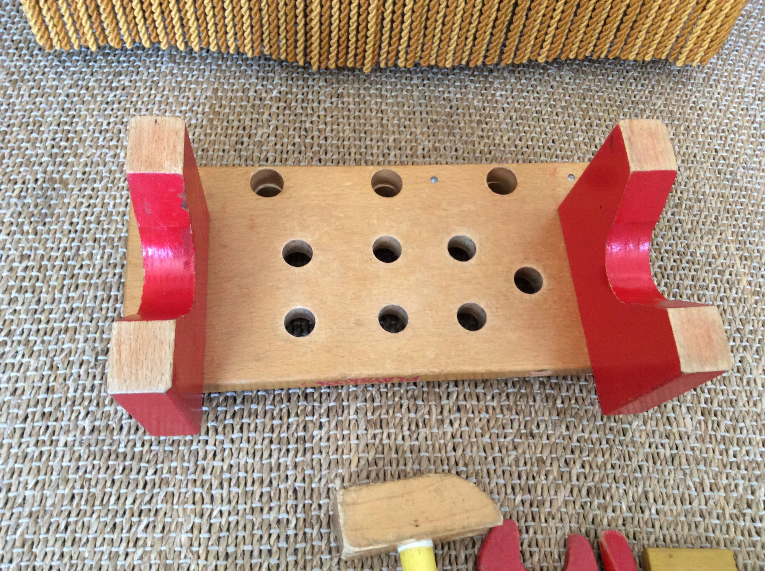 Workbench wooden toy child