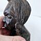 Buste femme africaine en bois d'ébène sculpté à la main art ethnique
