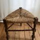Old Provençal-style mulched tripod stool