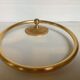 Brass towel rack made in France