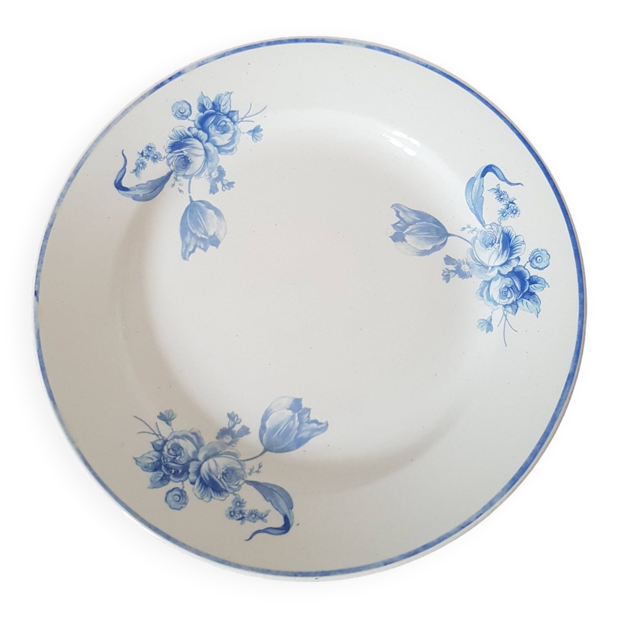 Set of 6 vintage plates made in France