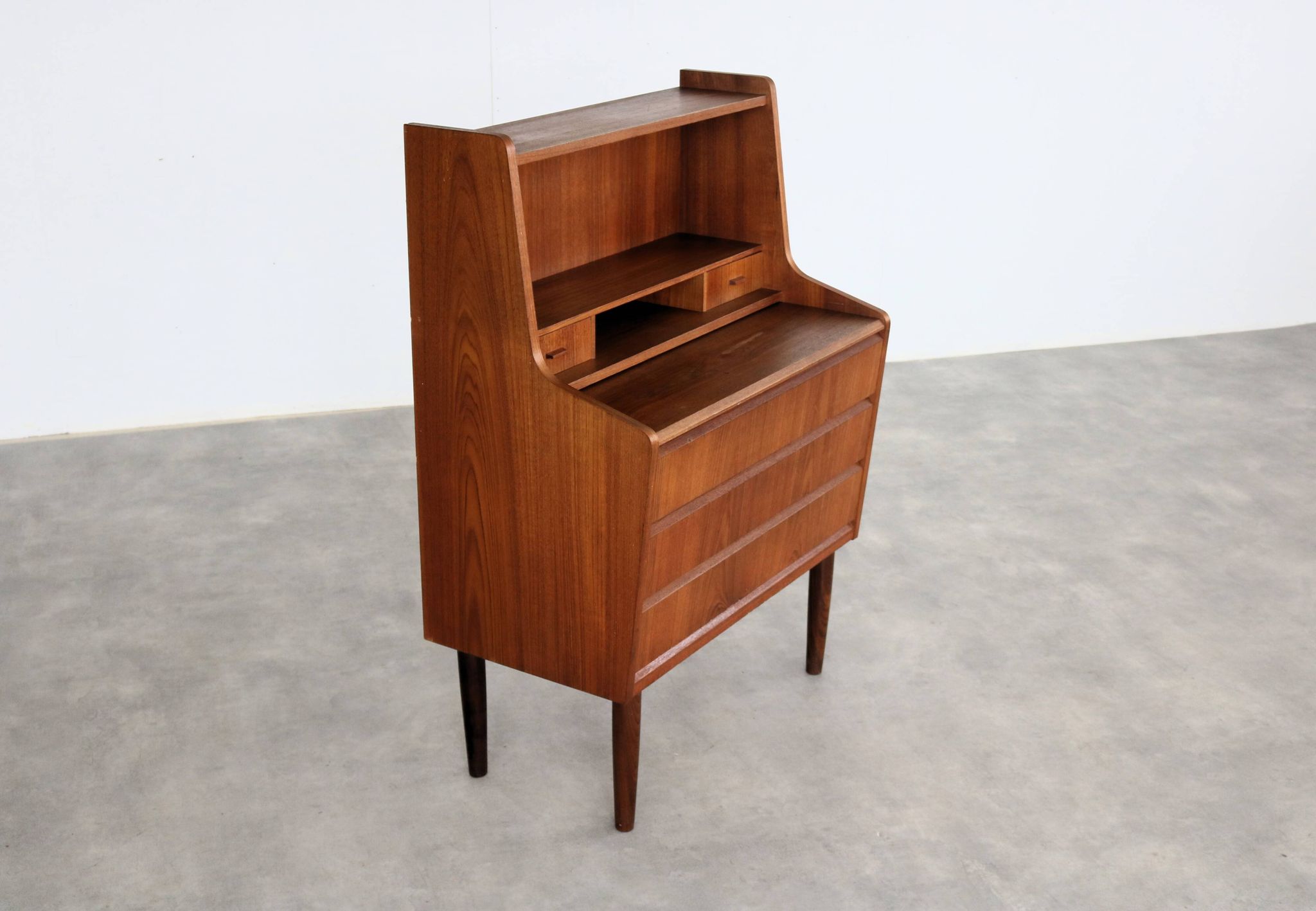 secrétaire vintage | teck | années 1960 | danois