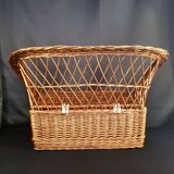 Rattan chest bench