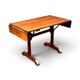 Old Thonet bistro table with drop-leaves.