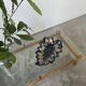 Grand plat feuille Vallauris