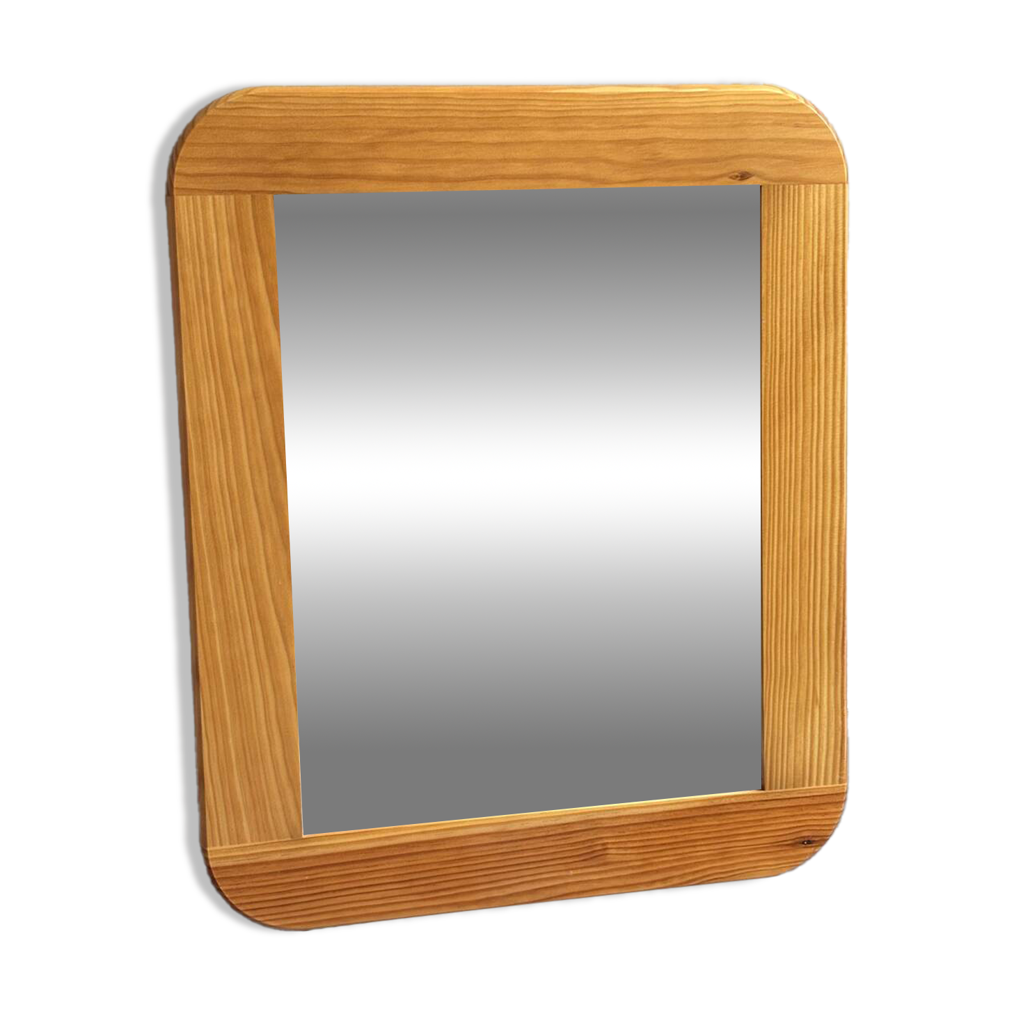 Pine mirror from the 1970s