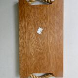 Teak and rope serving tray