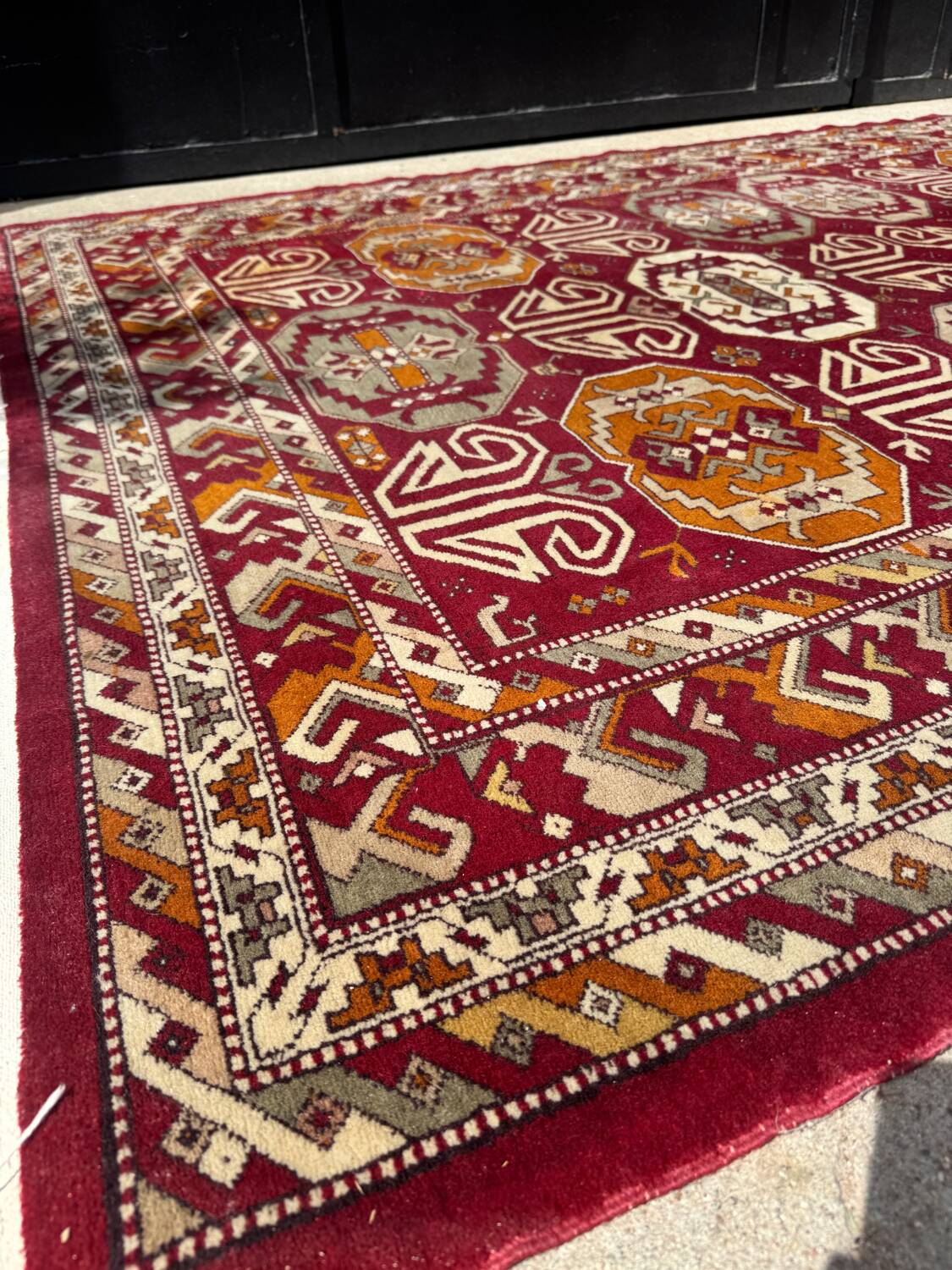 Ancient Turkmen carpet