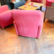 Fabric armchair