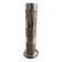 Brutalist stainless steel vase 1970 design