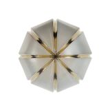 Dome Shaped Ceiling Light from Peill & Putzler, Germany, 1970s