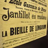 Poster "Great Regionalist Protest" - City of St-Symphorien - 1936