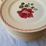 Badonviller service Germaine 6 flat plates