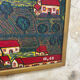 Painting the village with red roofs.