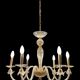 Lustre italien en verre de Murano