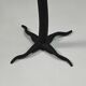 Black brutalist tree floor candle holder “tree of life”, 1970s.