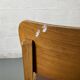 Pair of wooden and leather chairs