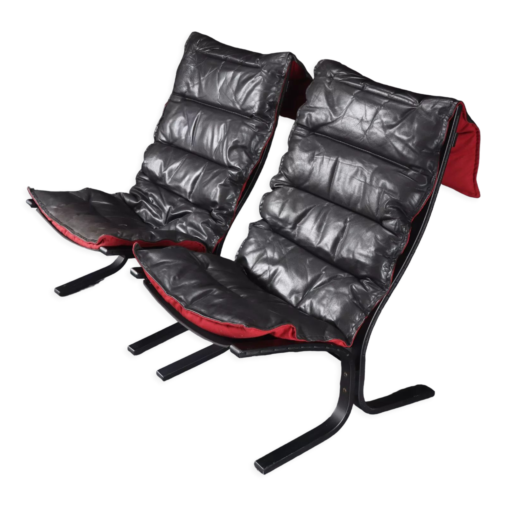 Ingmar Relling, pair of armchairs, Siesta model