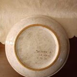 Floral pattern salad bowl