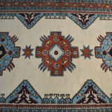 Authentic Persian carpet white background 205x140cm