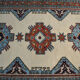 Authentic Persian carpet white background 205x140cm