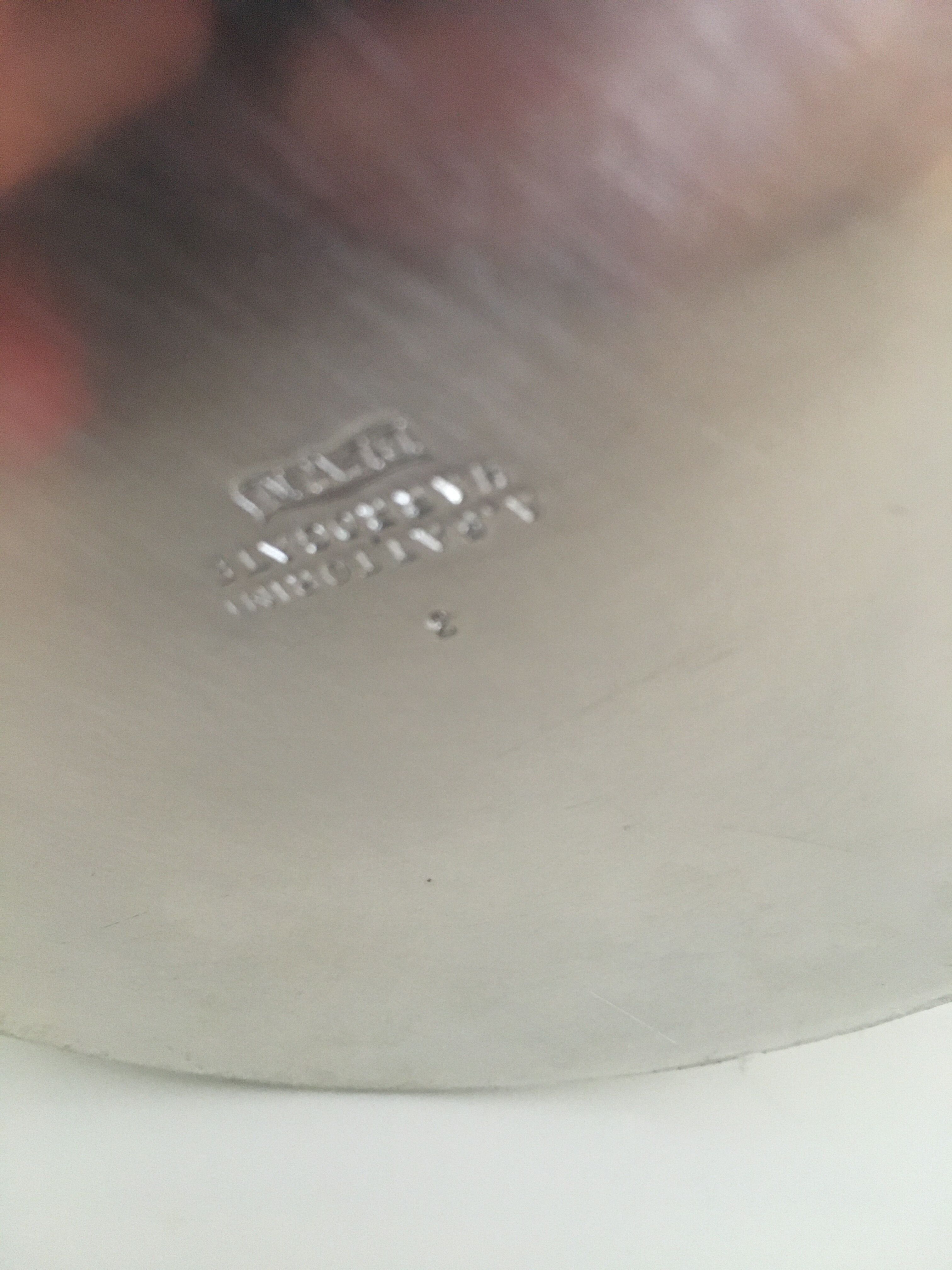 Silver metal coffee maker