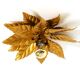 Rare large gold-plated Hans Kögl Florentine-style ceiling or wall lamp from