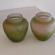 Paire de vases Gallé Art nouveau