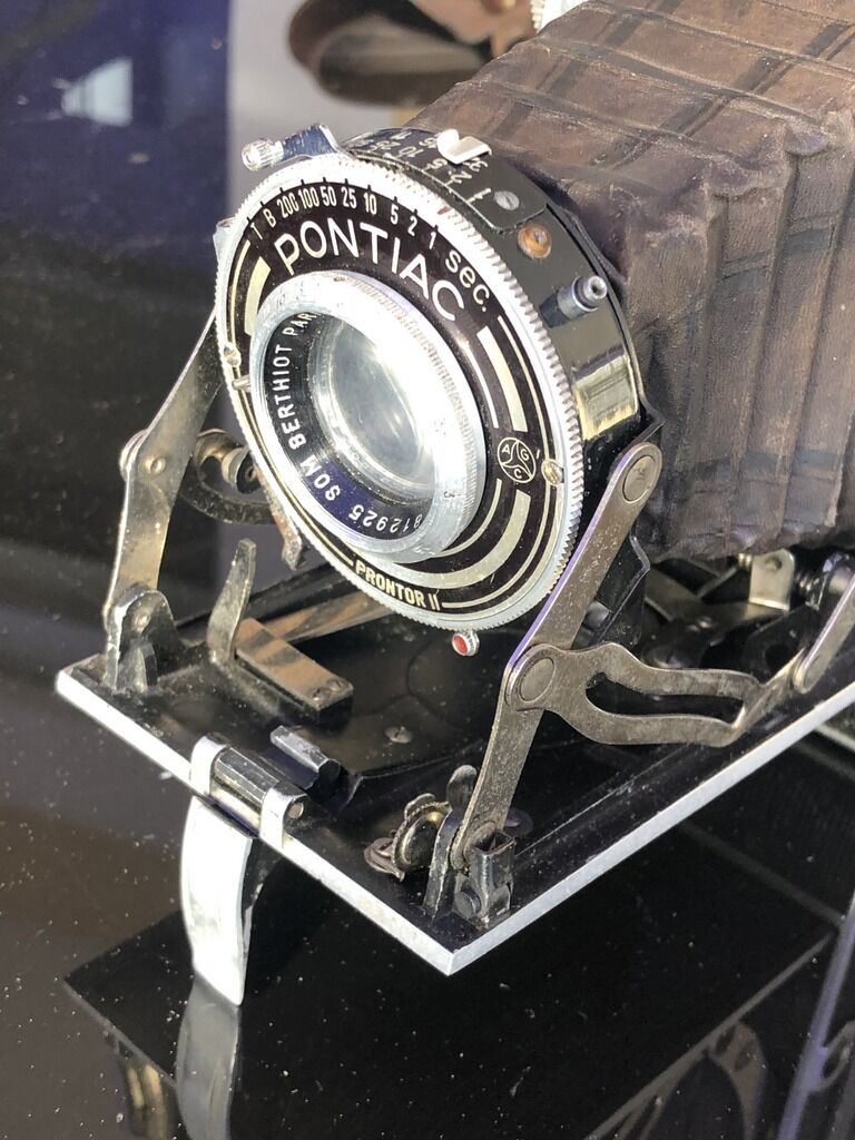 Old pontiac camera