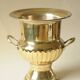 Champagne Bucket on Stand in Brass Médicis Vase Design