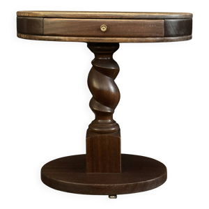 Guéridon art déco en - palissandre