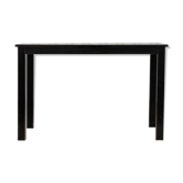Table en bois noir