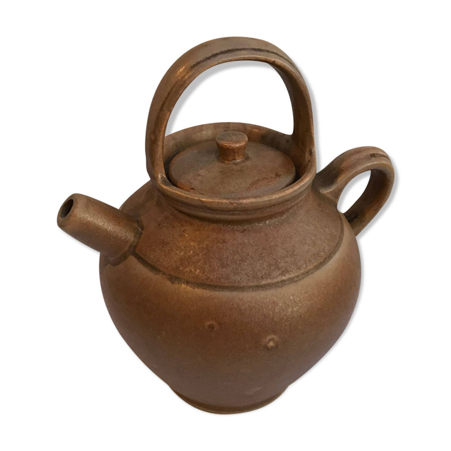 Former digoin goldstone teapot
