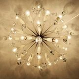 Lustre Flush en Verre Cristal par Vereinigte Werkstätten Munich