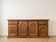 Grand buffet bas enfilade en chêne massif rustique