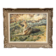 Painting of a German Shepherd