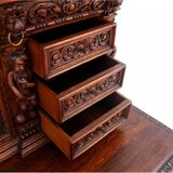 Carved buffet-chest of drawers, France, circa 1860
