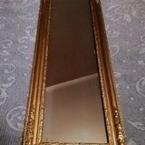 Miroir doré ancien rectangulaire