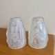 Pair of Art Deco wall sconces signed Hubens