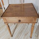 Louis Philippe style walnut side table