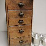 Old cabinet of craft drawer