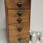 Old cabinet of craft drawer