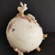 19th century egg-shaped porcelain box