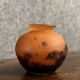 Muller brothers in Lunéville: marbled glass vase from the Art Nouveau period